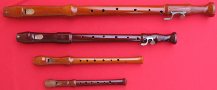 instrument de musique joué dans le spectacle jeune public, Éole maître des vents:  les flûtes à bec