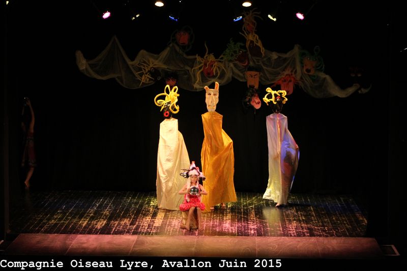 Oiseau Lyre, spectacle tu rêve Eve, Avallon