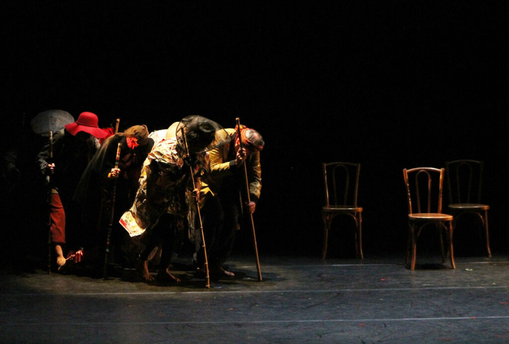 Photographie spectacle Baroccos, compagnie Oiseau Lyre, Théâtre d'Auxerre