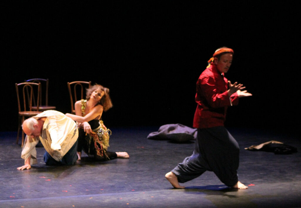 Photographie spectacle Baroccos, compagnie Oiseau Lyre, Théâtre d'Auxerre