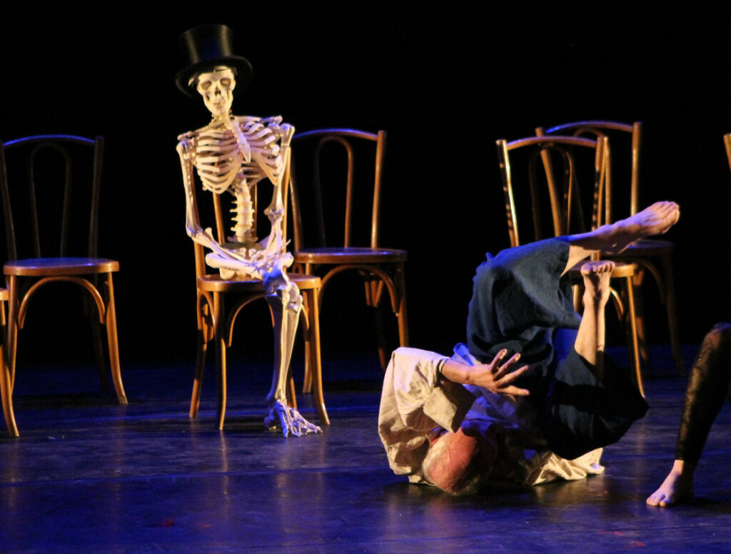 Photographie spectacle Baroccos, compagnie Oiseau Lyre, Théâtre d'Auxerre