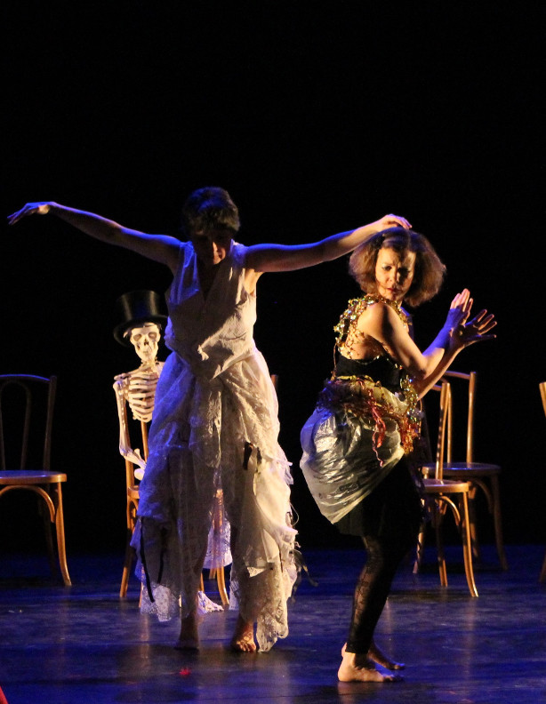Photographie spectacle Baroccos, compagnie Oiseau Lyre, Théâtre d'Auxerre