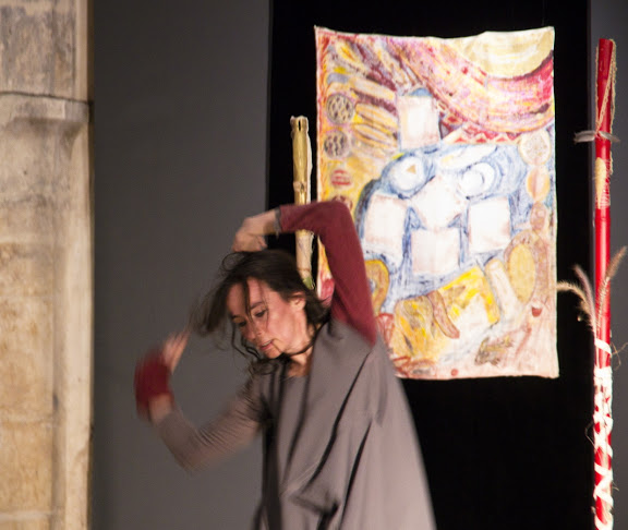 Razem, spectacle abbaye Saint-Germain d'Auxerre, compagnie Oiseau Lyre