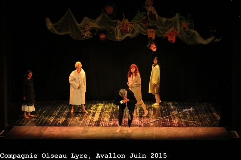 Oiseau Lyre, spectacle tu rêve Eve, Avallon