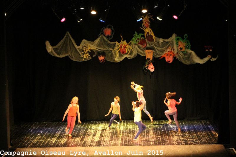 Oiseau Lyre, spectacle tu rêve Eve, Avallon