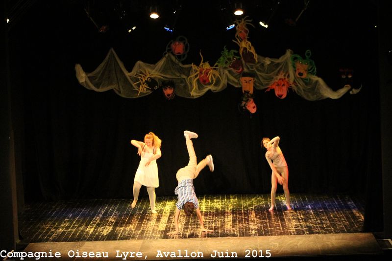 Oiseau Lyre, spectacle tu rêve Eve, Avallon