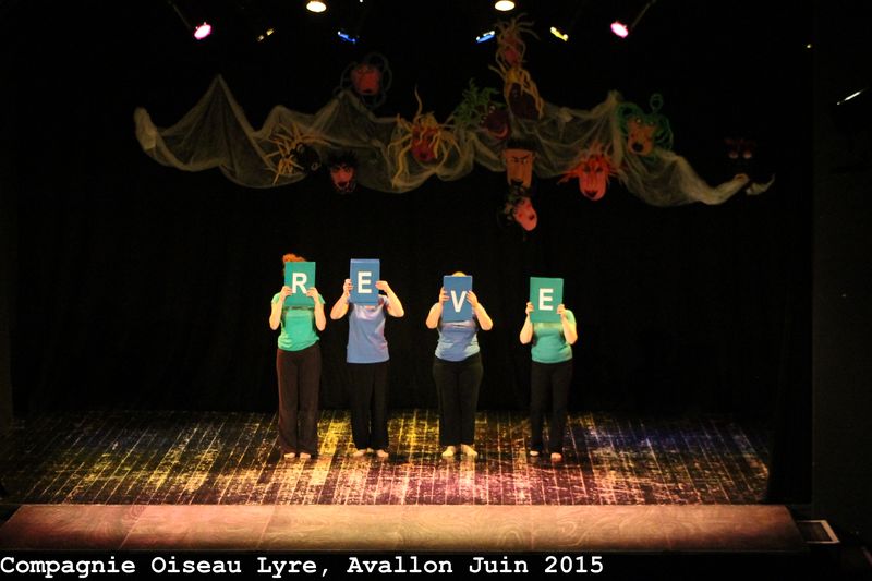 Oiseau Lyre, spectacle tu rêve Eve, Avallon