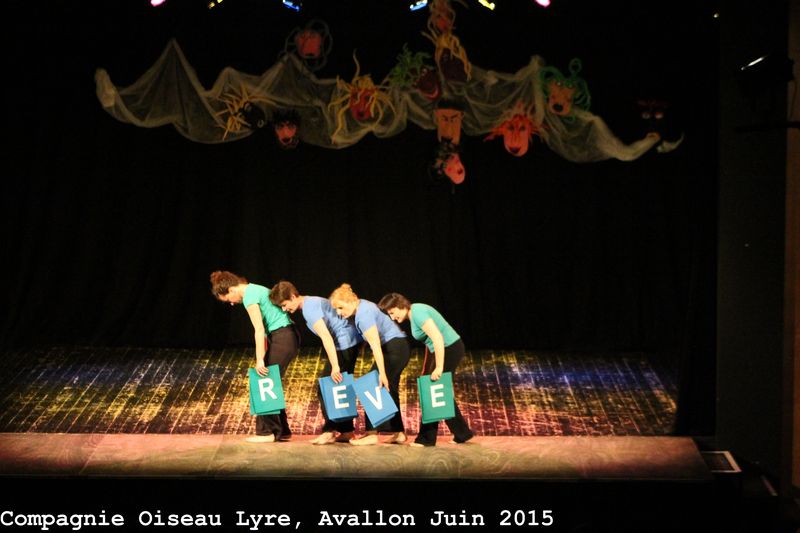 Oiseau Lyre, spectacle tu rêve Eve, Avallon