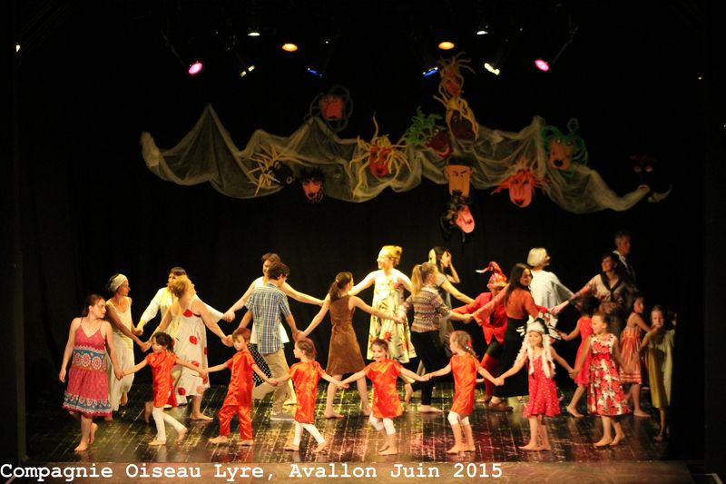 Oiseau Lyre, spectacle tu rêve Eve, Avallon