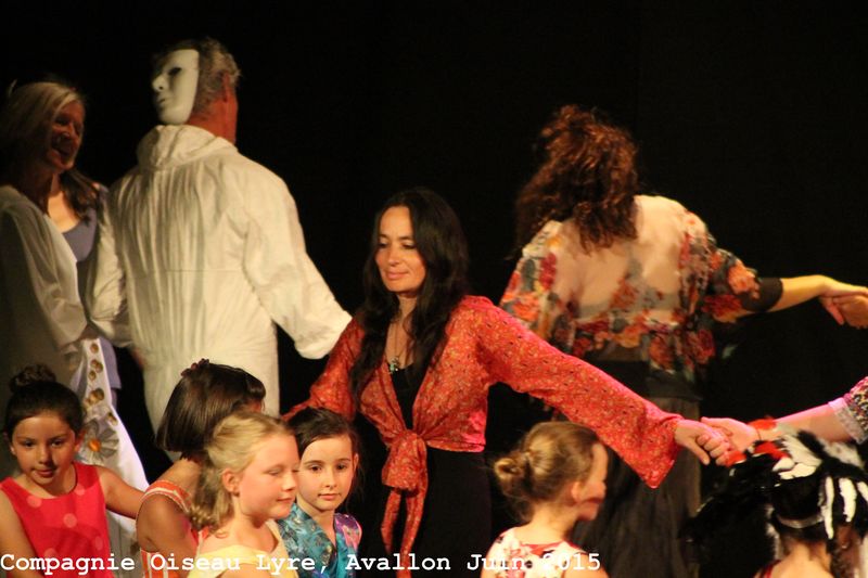 Oiseau Lyre, spectacle tu rêve Eve, Avallon