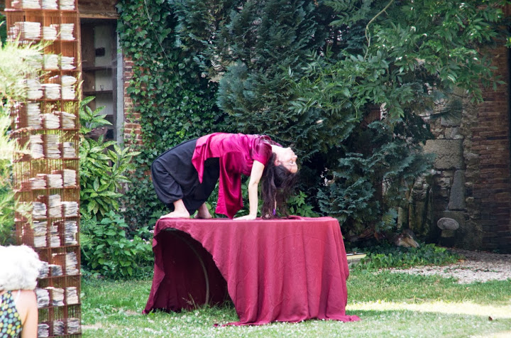 performance danse ébruitée, crac du Tremblay, compagnie Oiseau Lyre