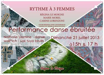 performance danse ébruitée, crac du Tremblay, compagnie Oiseau Lyre