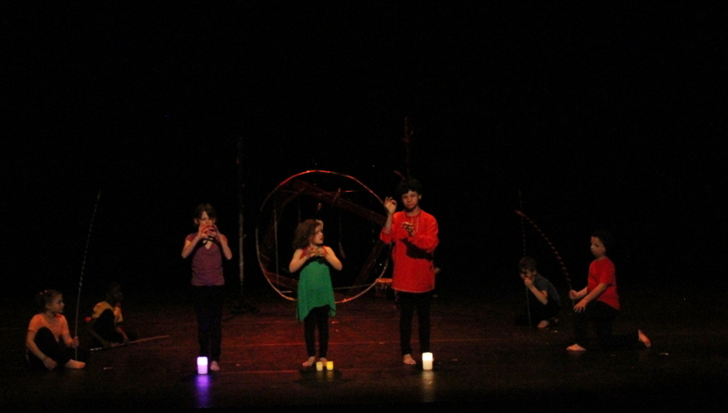 Photographie spectacle l'attrape rêve compagnie oiseau lyre