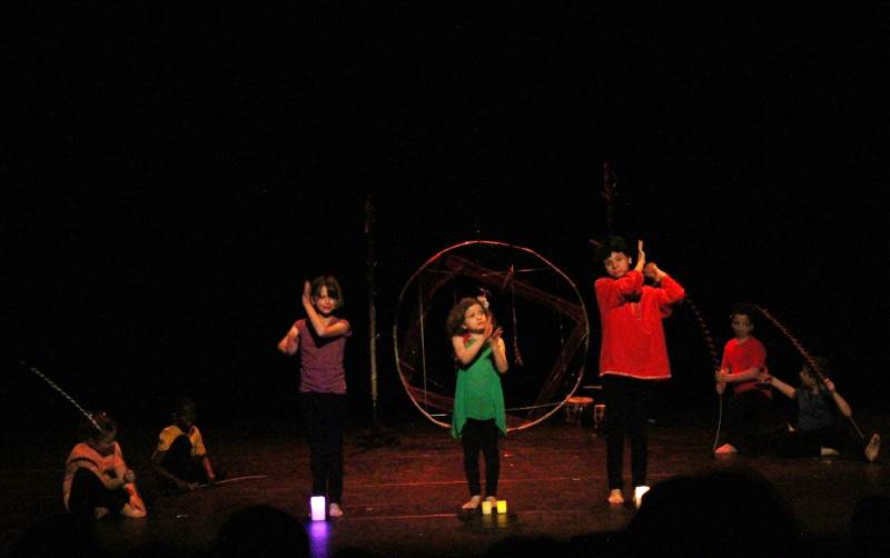 Photographie spectacle l'attrape rêve compagnie oiseau lyre