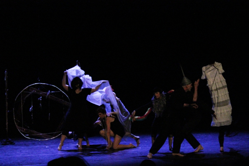 Photographie spectacle l'attrape rêve compagnie oiseau lyre