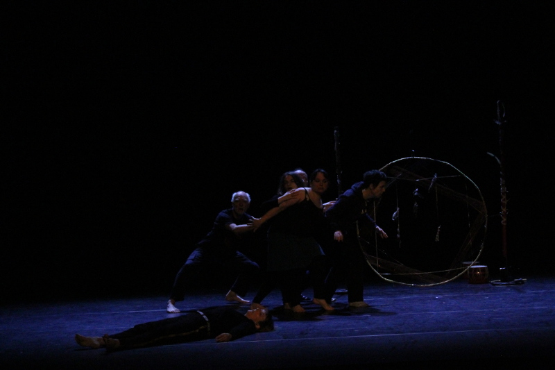 Photographie spectacle l'attrape rêve compagnie oiseau lyre