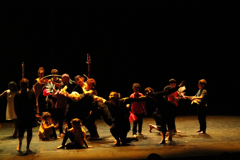 Photographie spectacle l'attrape rêve compagnie oiseau lyre