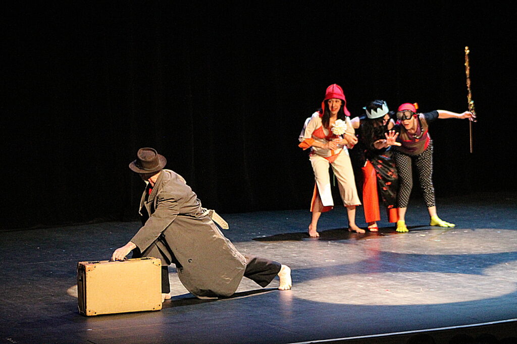 photographie spectacle le rire au corps, compagnie oiseau lyre