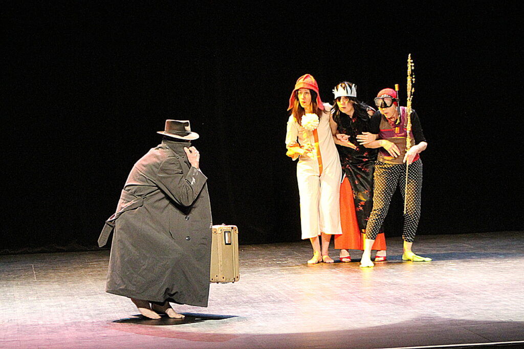 photographie spectacle le rire au corps, compagnie oiseau lyre