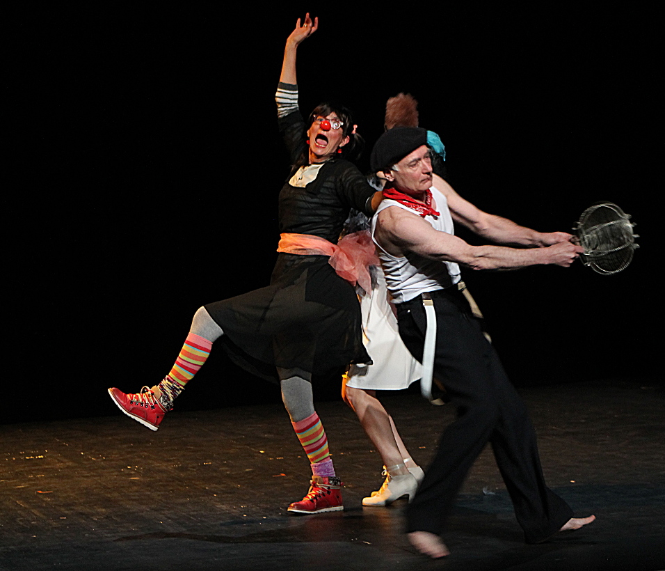 photographie spectacle le rire au corps, compagnie oiseau lyre