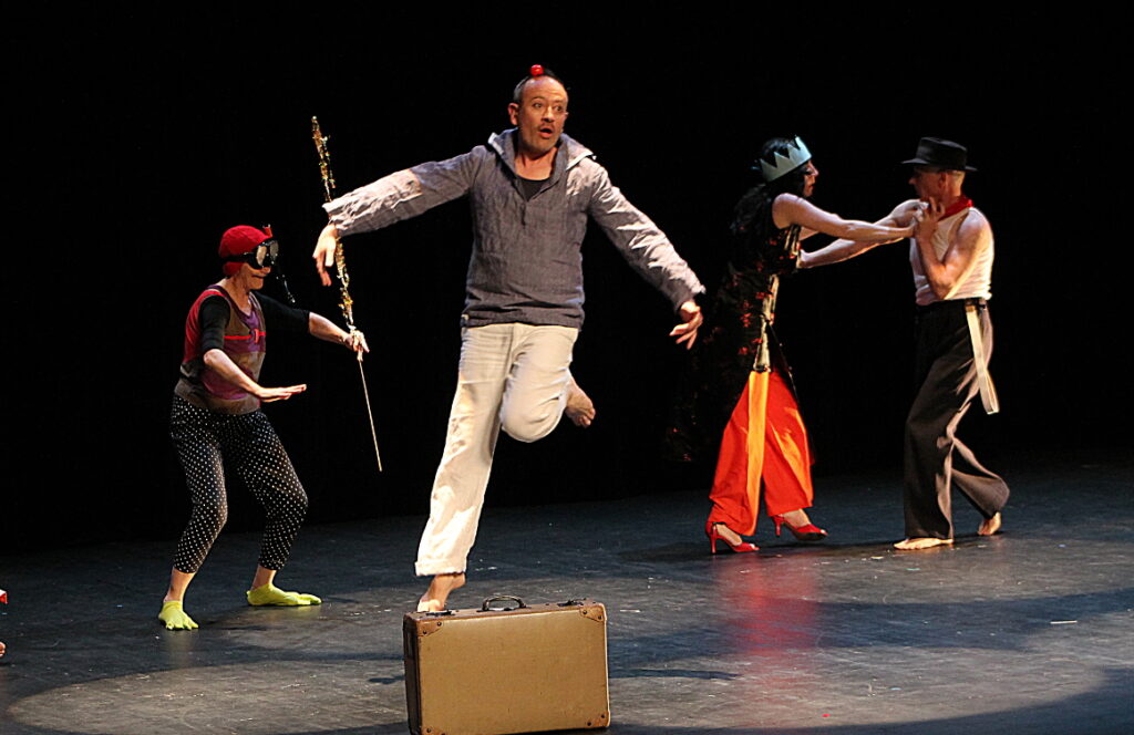 photographie spectacle le rire au corps, compagnie oiseau lyre
