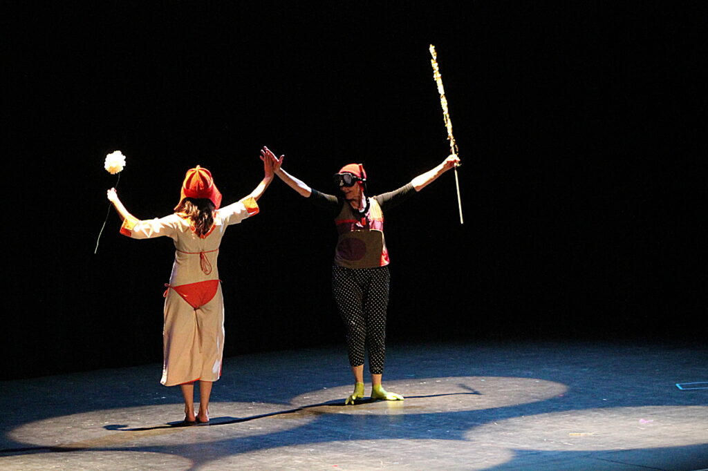 photographie spectacle le rire au corps, compagnie oiseau lyre