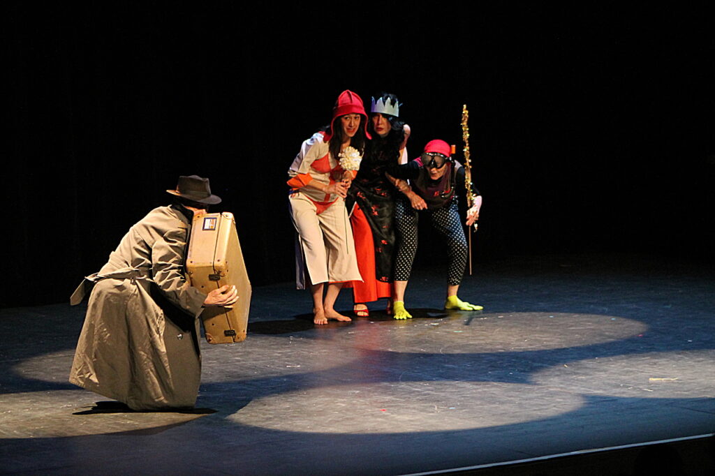 photographie spectacle le rire au corps, compagnie oiseau lyre