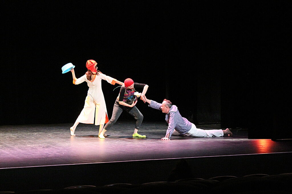 photographie spectacle le rire au corps, compagnie oiseau lyre